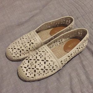 Michael Kors AUTHENTIC cream espadrilles